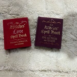 Witches' Love Spell Books Set